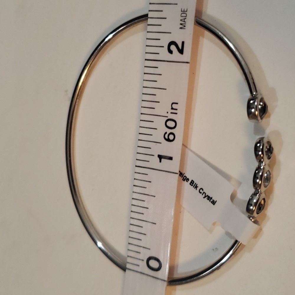 Real Simple Rhodium Bracelet NWT - Picture 3 of 5